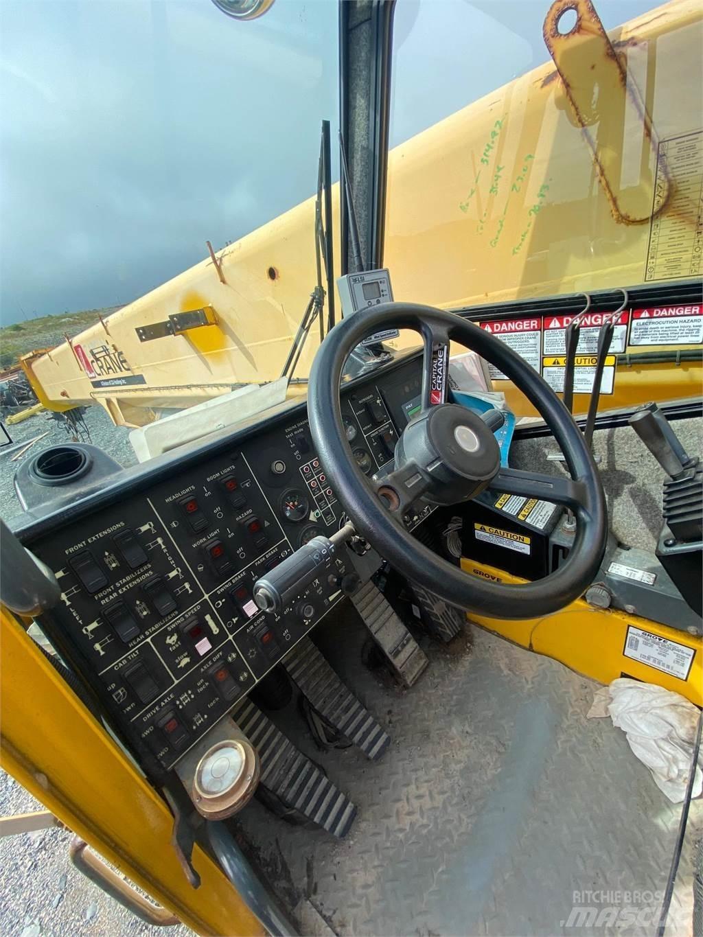 Grove RT880E Jeřáby pro těžký terén