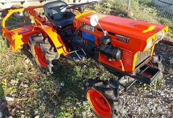 Kubota 6001 di '04 Rotační brány a půdní frézy