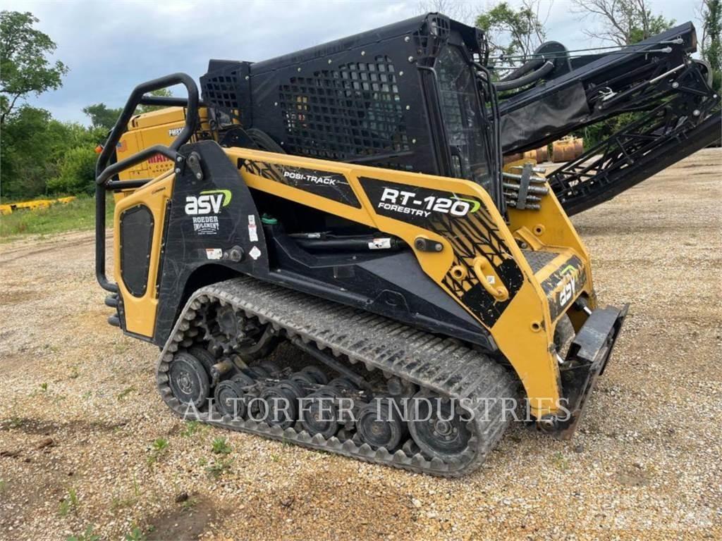 ASV RT-120F Smykem řízené nakladače