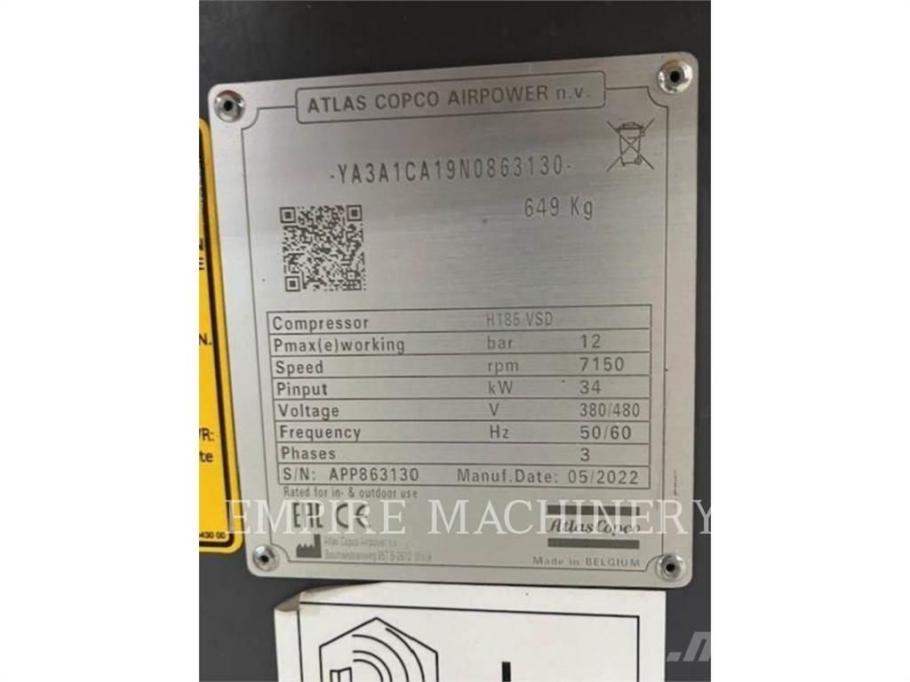 Atlas Copco H185 Kompresory