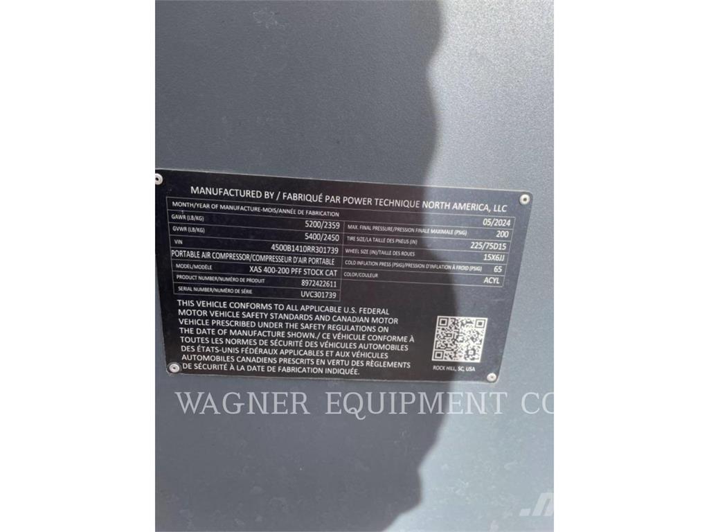 Atlas Copco XAS400 Sušiče stlačeného vzduchu