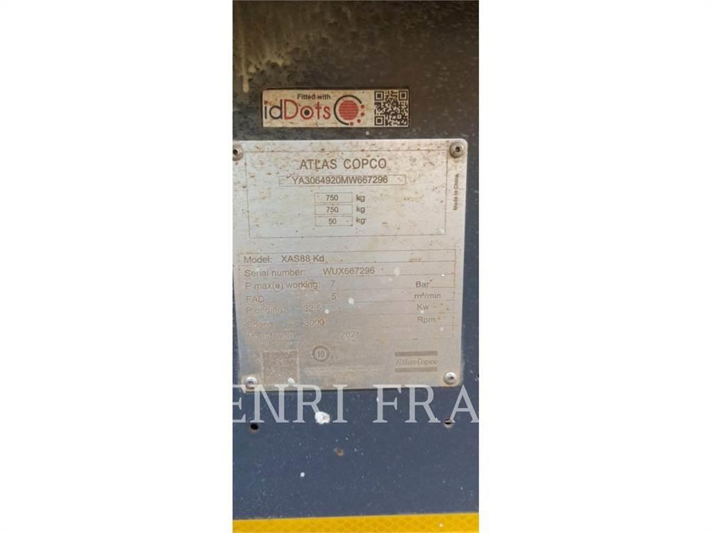 Atlas Copco XAS88KD Stavebnictví - ostatní