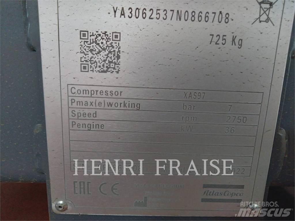 Atlas Copco XAS97 Sušiče stlačeného vzduchu