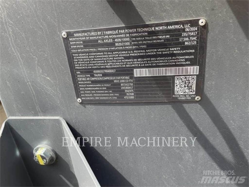 Atlas Copco XRVS1000CD Kompresory