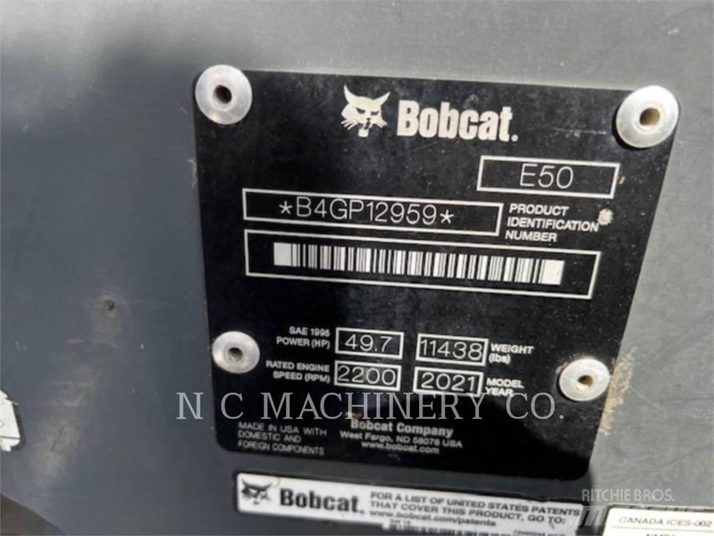 Bobcat E50 Pásová rýpadla