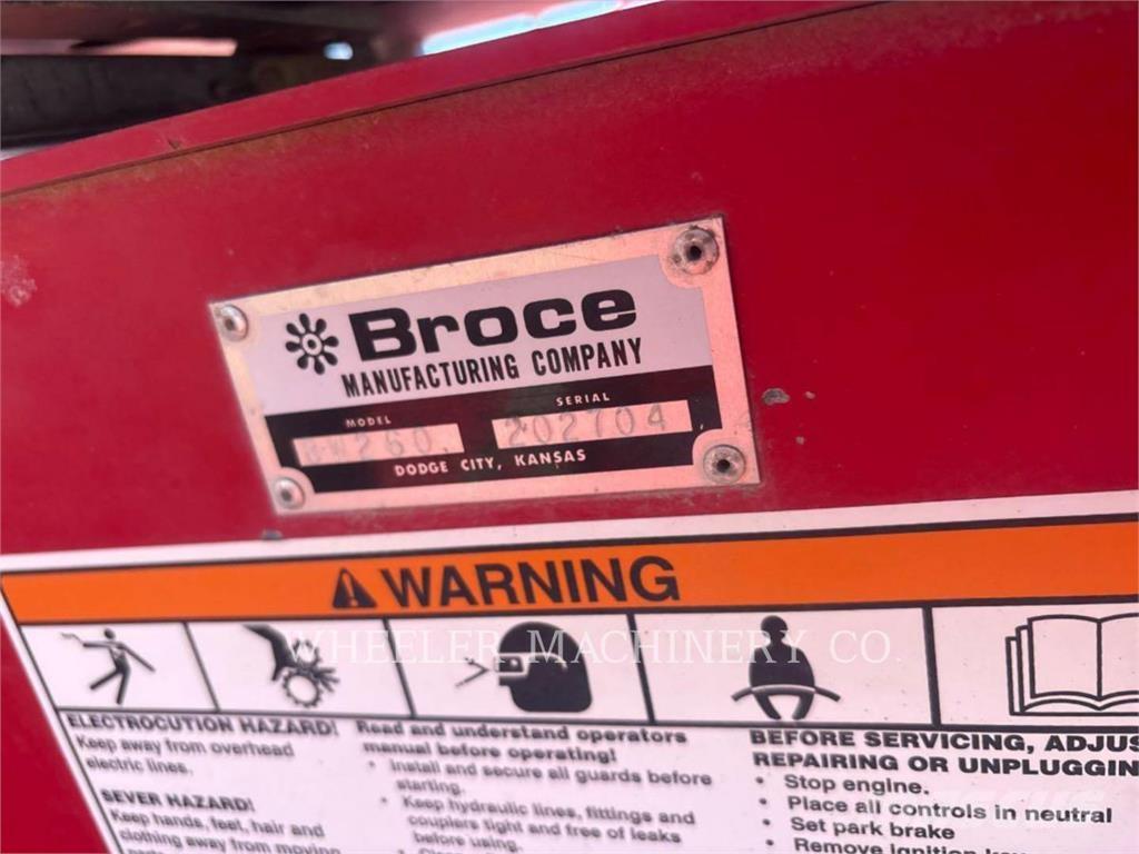 Broce BROOM 3 Zametací stroje