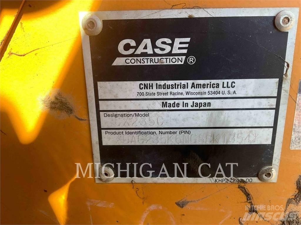 CASE CX235 Pásová rýpadla