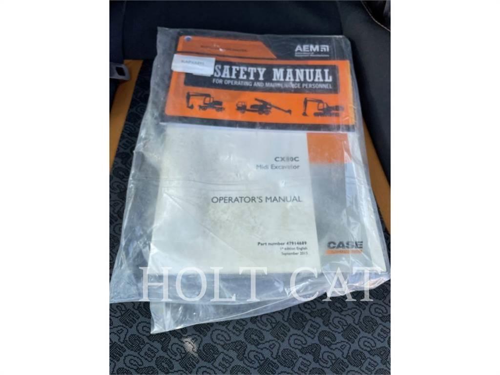 CASE CX80C Pásová rýpadla