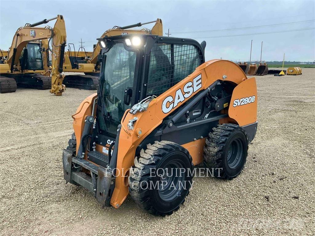 CASE SV280B Smykem řízené nakladače