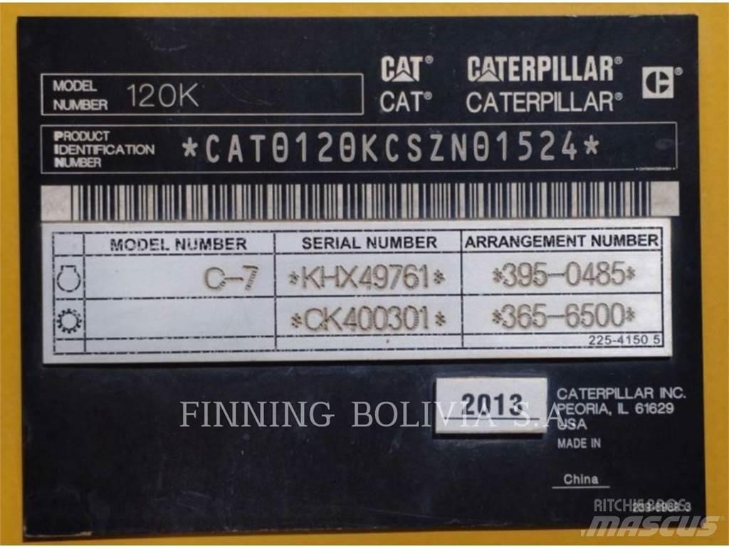 CAT 120K Grejdry