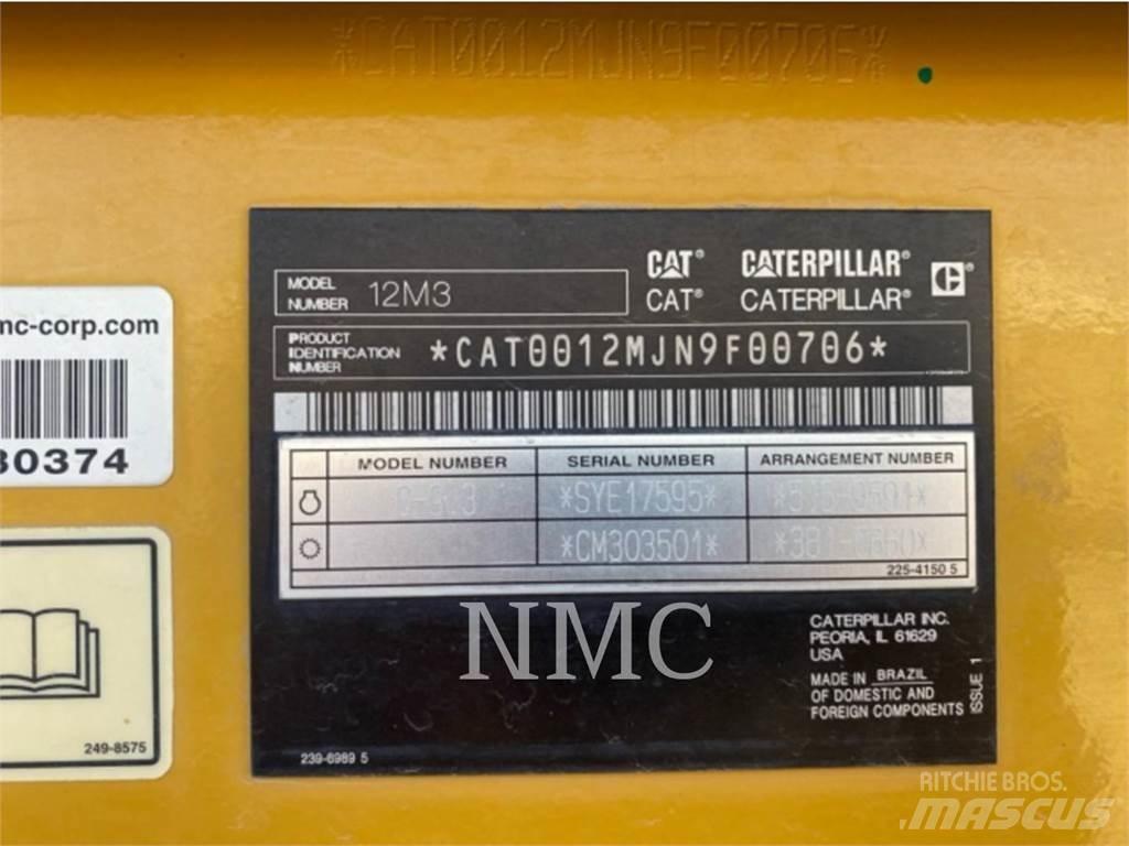 CAT 12M3 Grejdry
