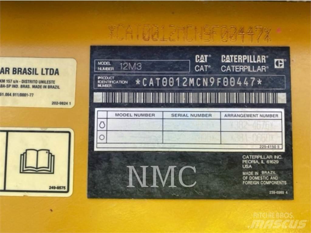 CAT 12M3 Grejdry