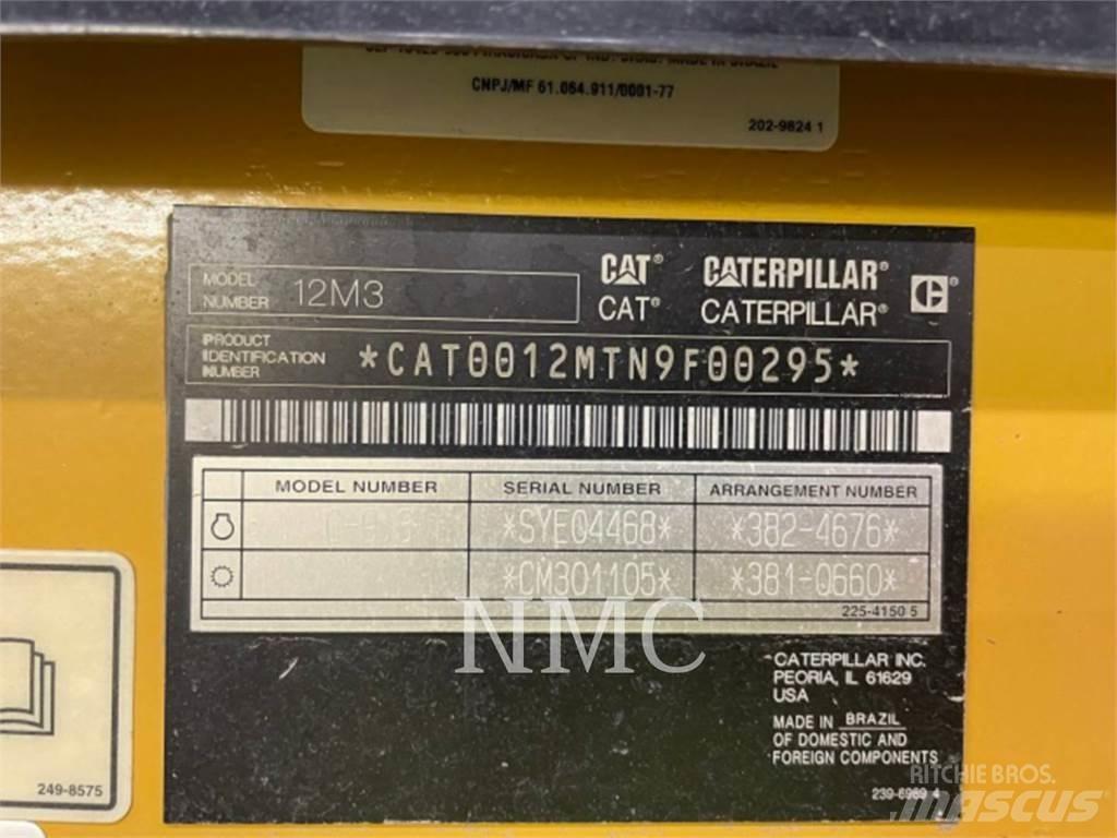 CAT 12M3 Grejdry
