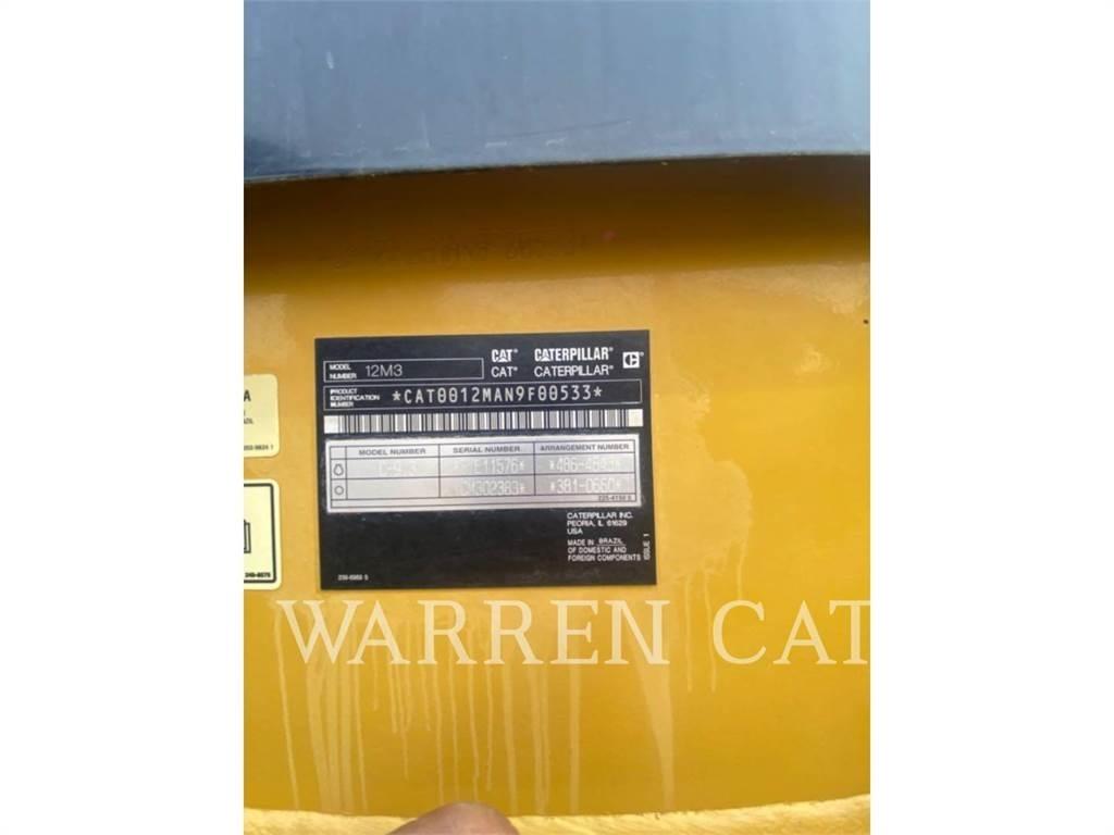 CAT 12M3 Grejdry