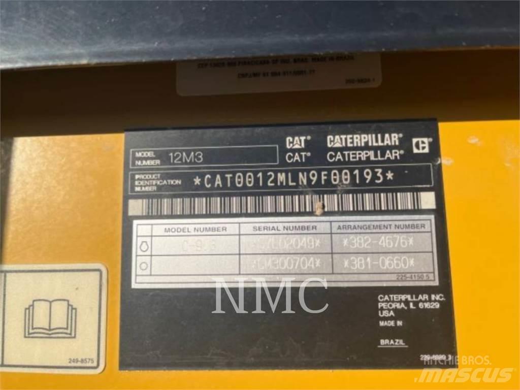 CAT 12M3 Grejdry