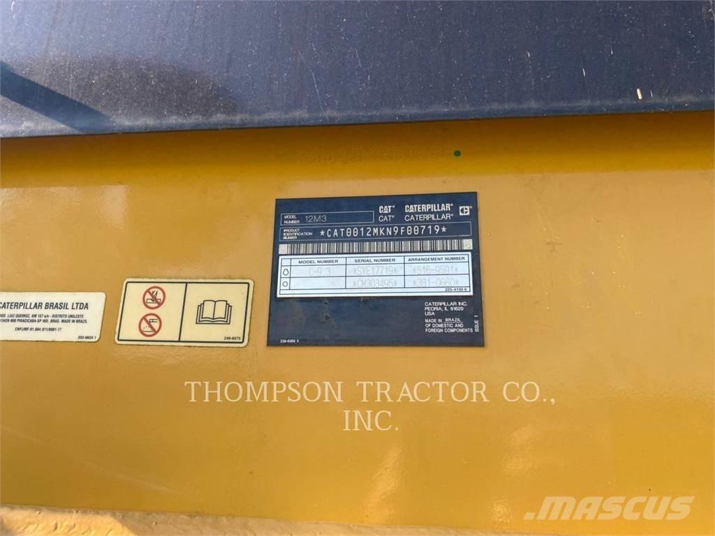 CAT 12M3 Grejdry