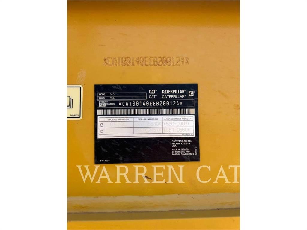 CAT 140 JY Grejdry