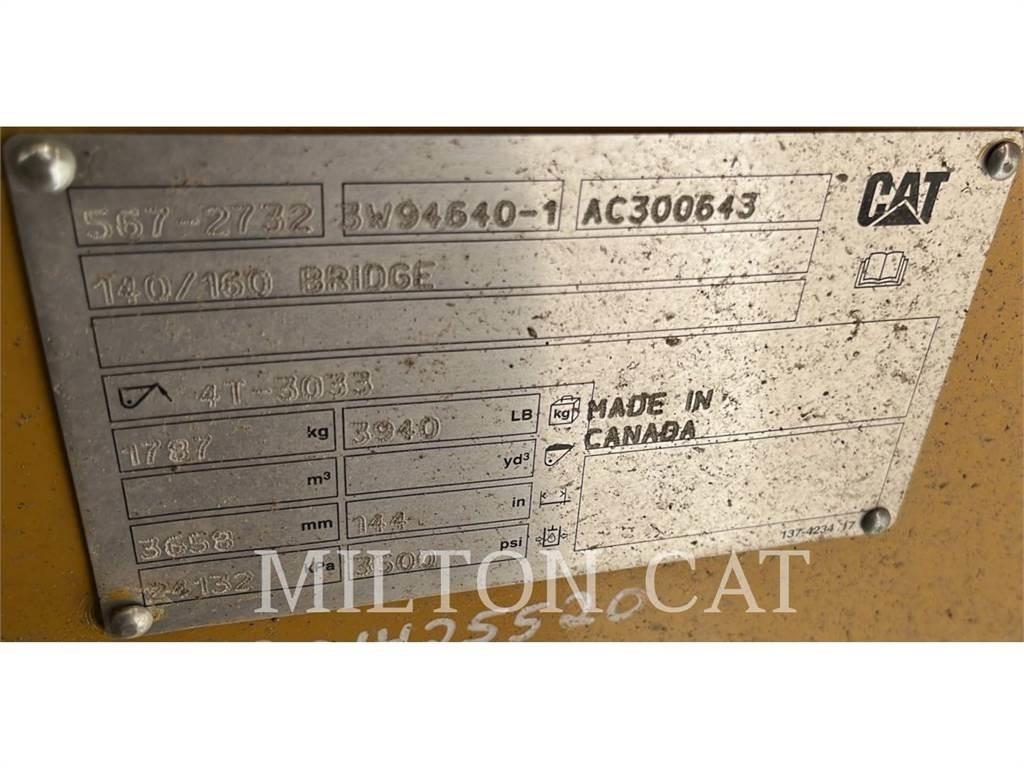 CAT 140 MASTLESS WING Sněhové frézy