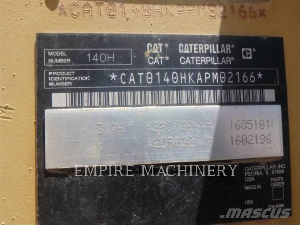 CAT 140H Grejdry