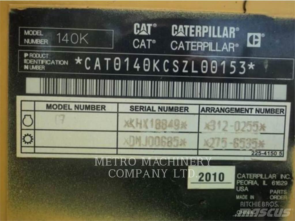 CAT 140K Grejdry