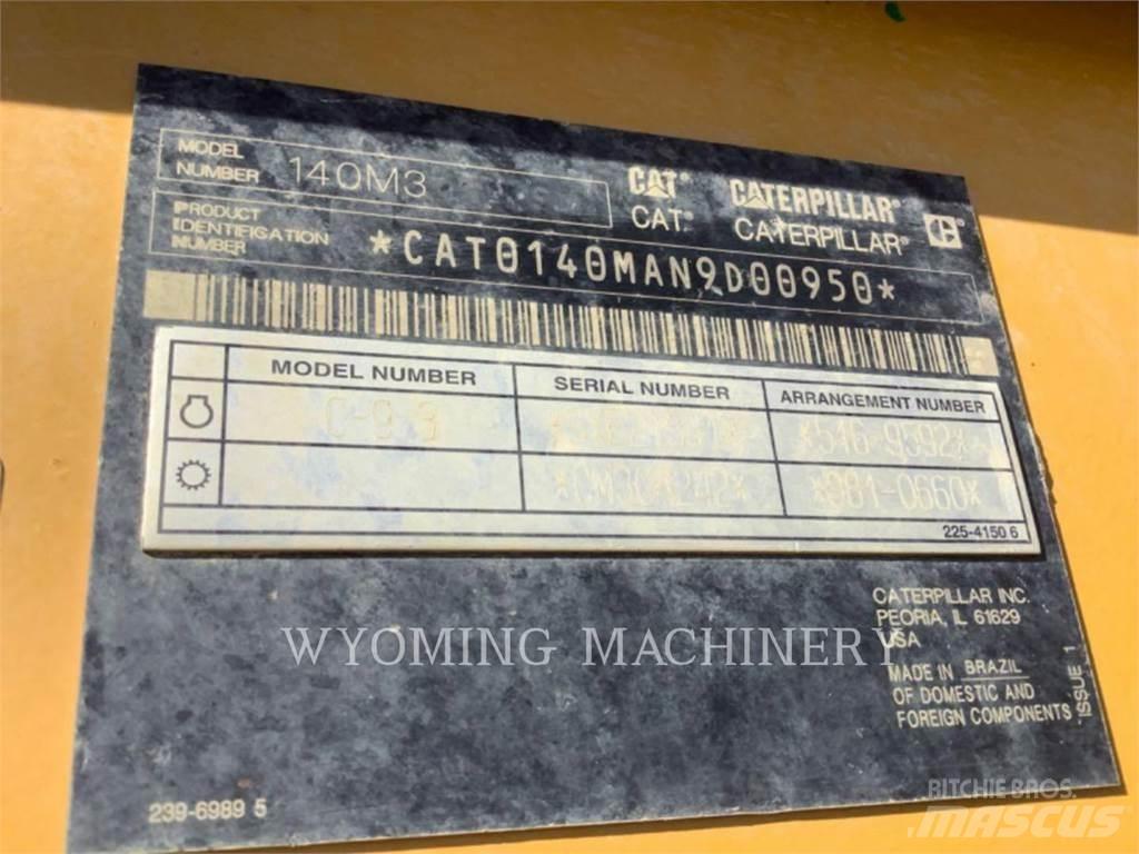 CAT 140M 3 Grejdry