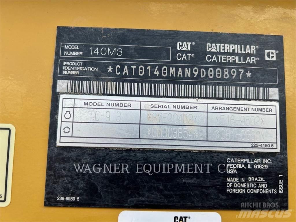 CAT 140M3 Grejdry