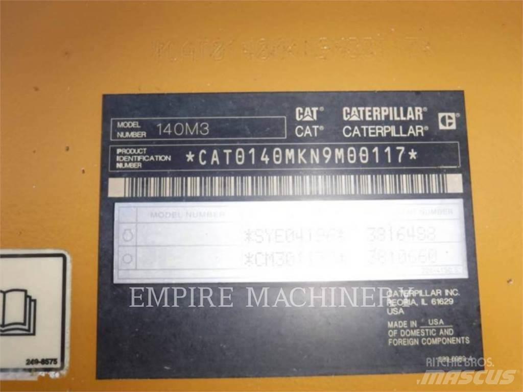 CAT 140M3 Grejdry