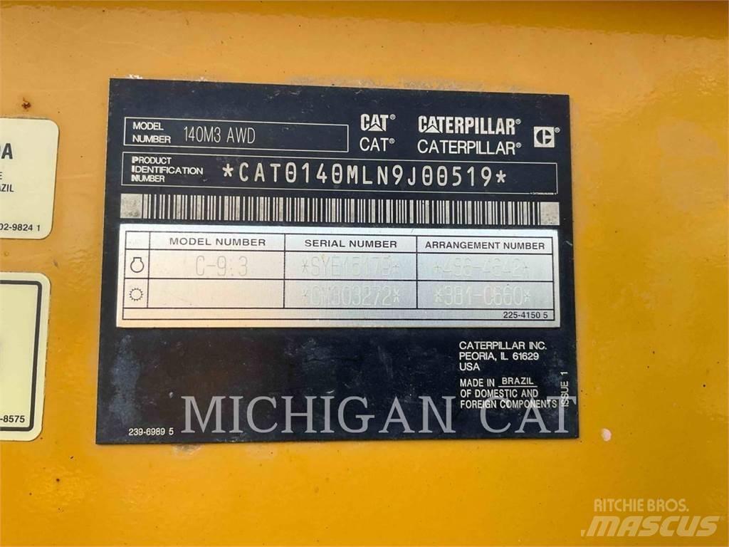 CAT 140M3 AWD Grejdry