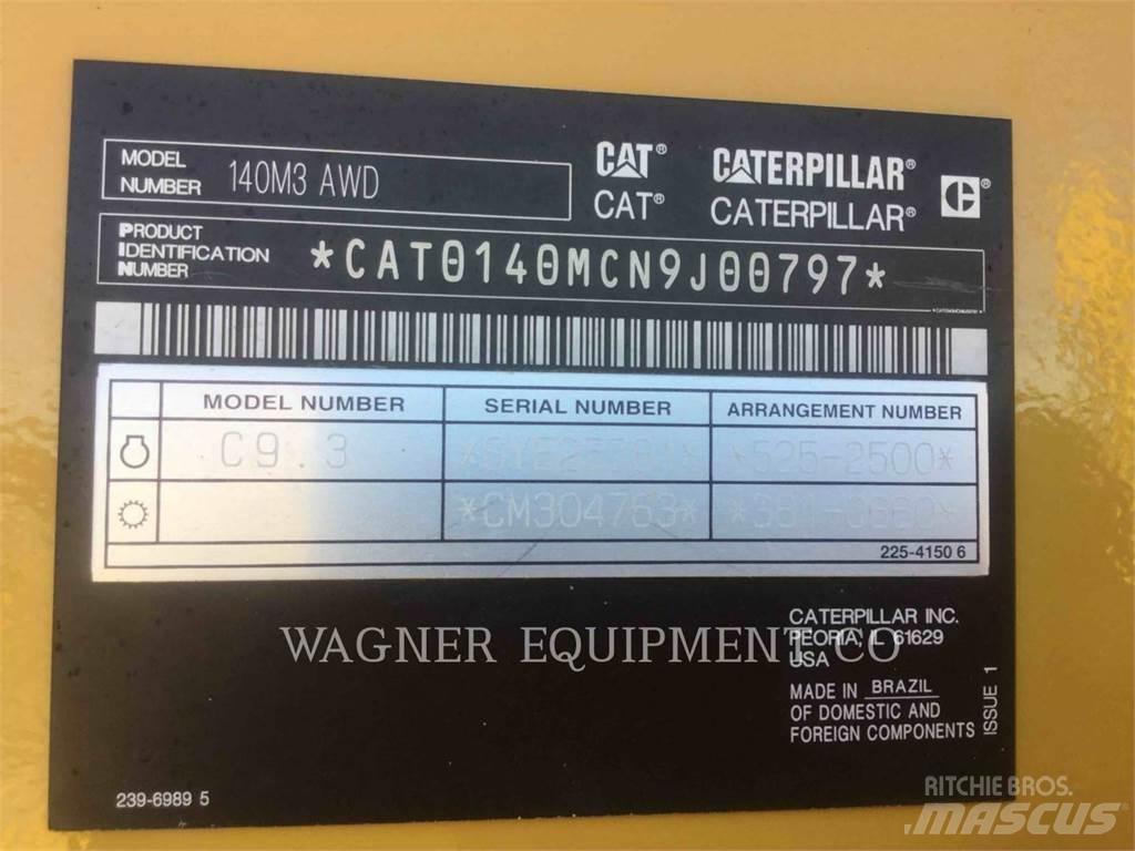 CAT 140M3 AWD Grejdry