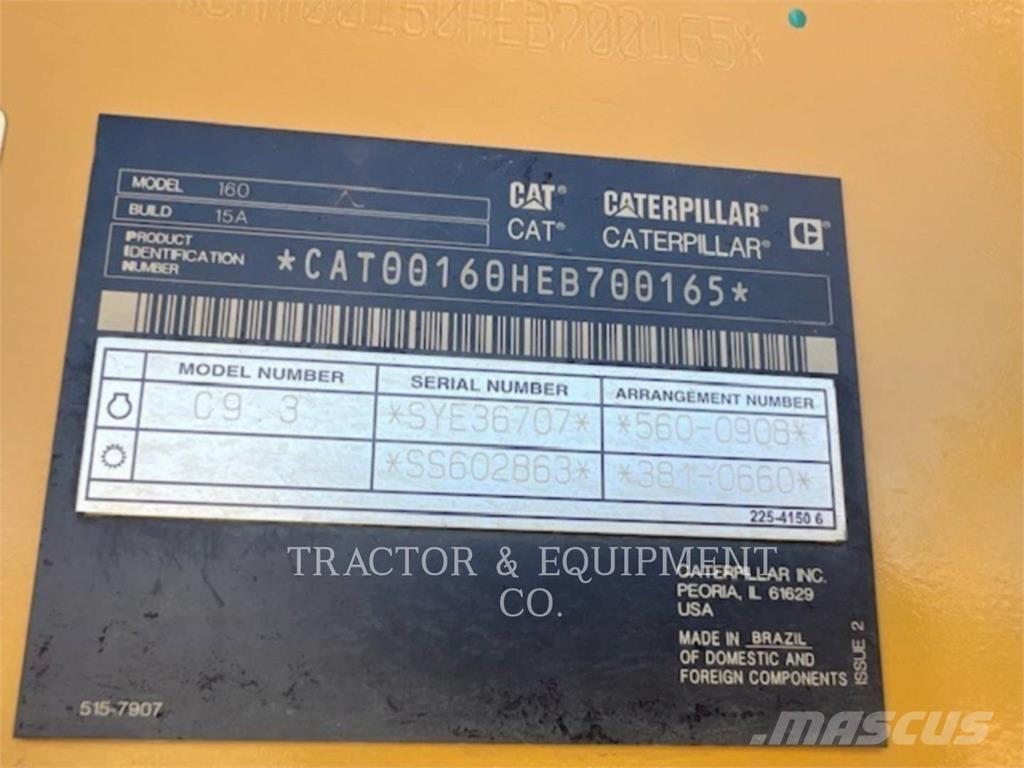 CAT 160-15AWD Grejdry