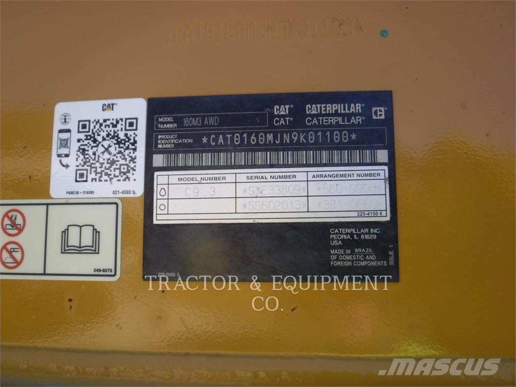 CAT 160M3 AWD Grejdry