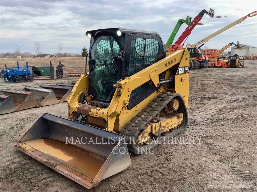 CAT 239D Pásové nakladače