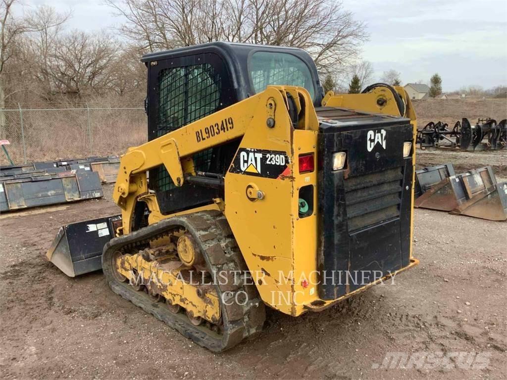 CAT 239D Pásové nakladače