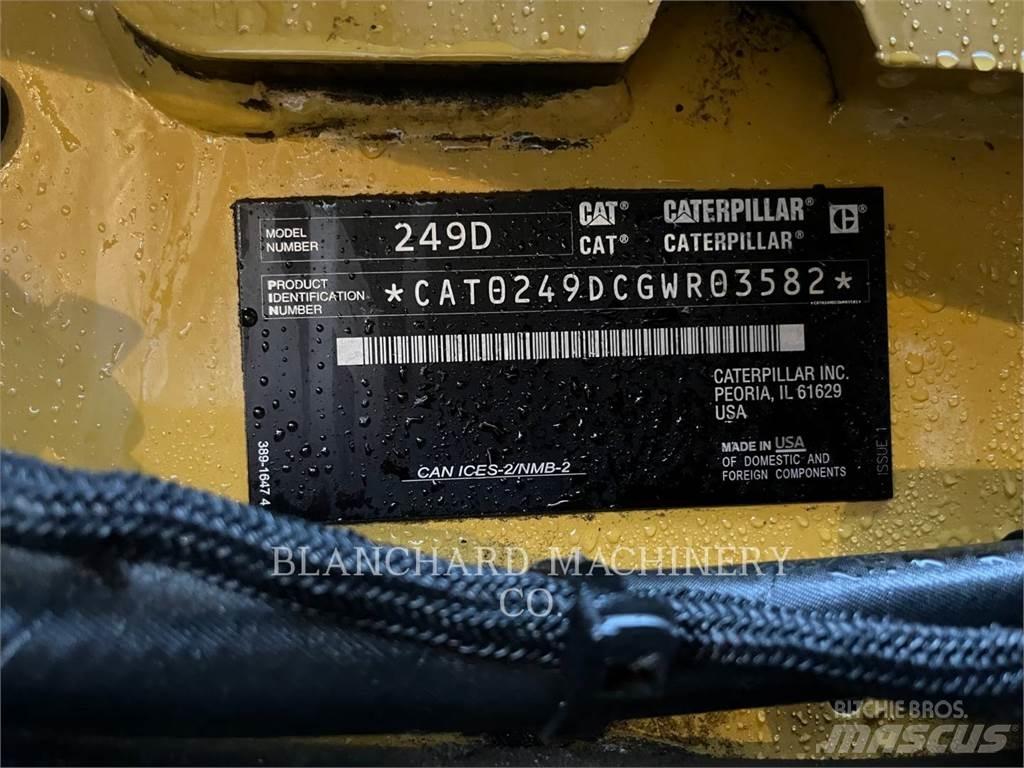 CAT 249D Pásové nakladače