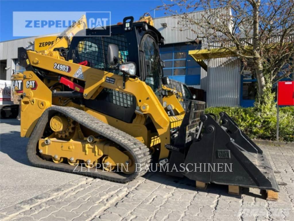 CAT 249D Smykem řízené nakladače