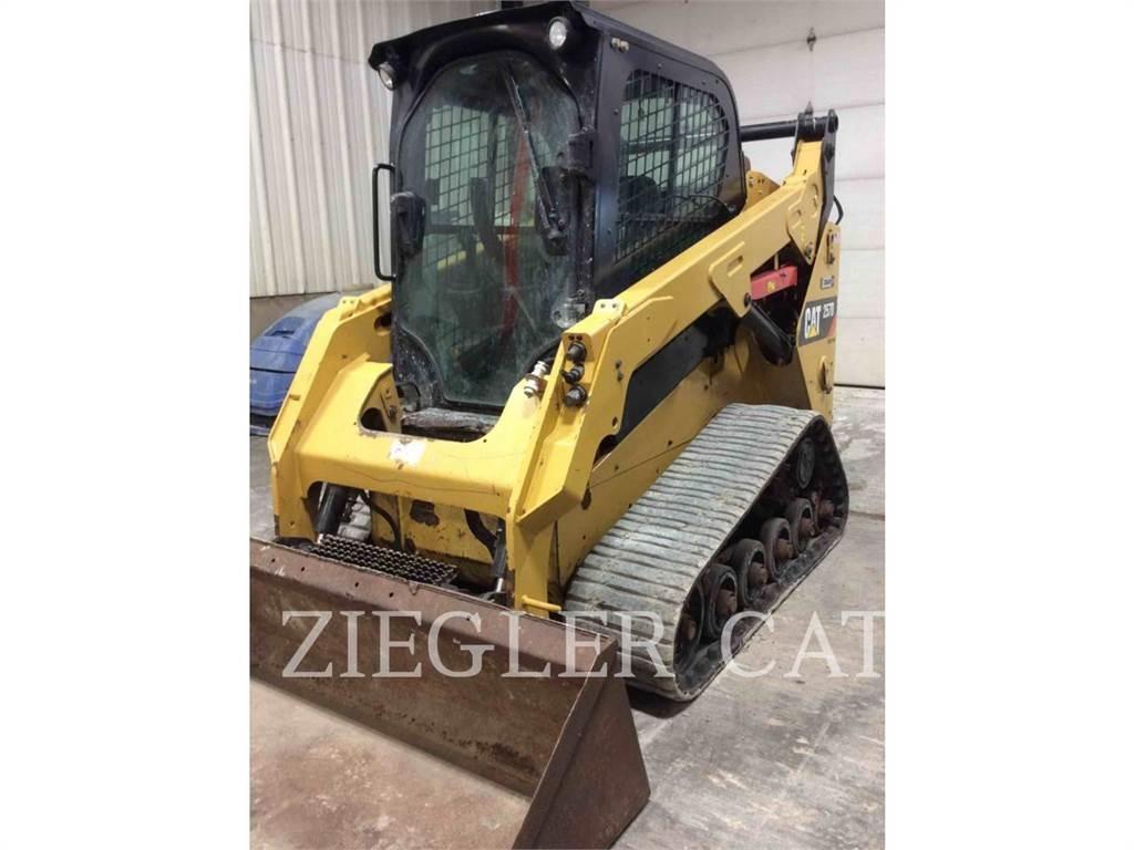 CAT 257D Pásové nakladače