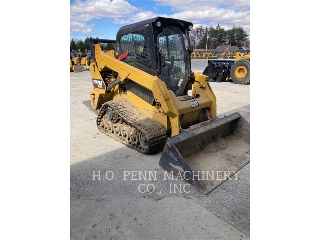CAT 257D Pásové nakladače