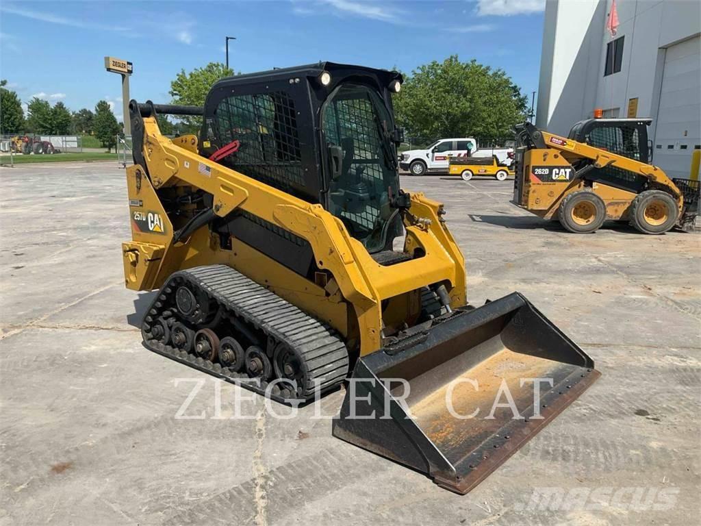 CAT 257D Pásové nakladače