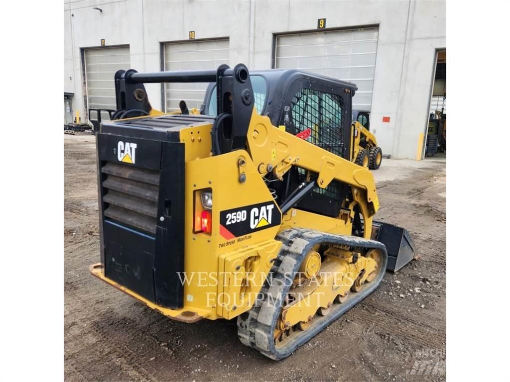 CAT 259D Smykem řízené nakladače
