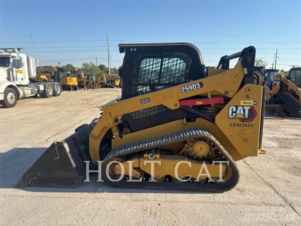 CAT 259D Pásové nakladače