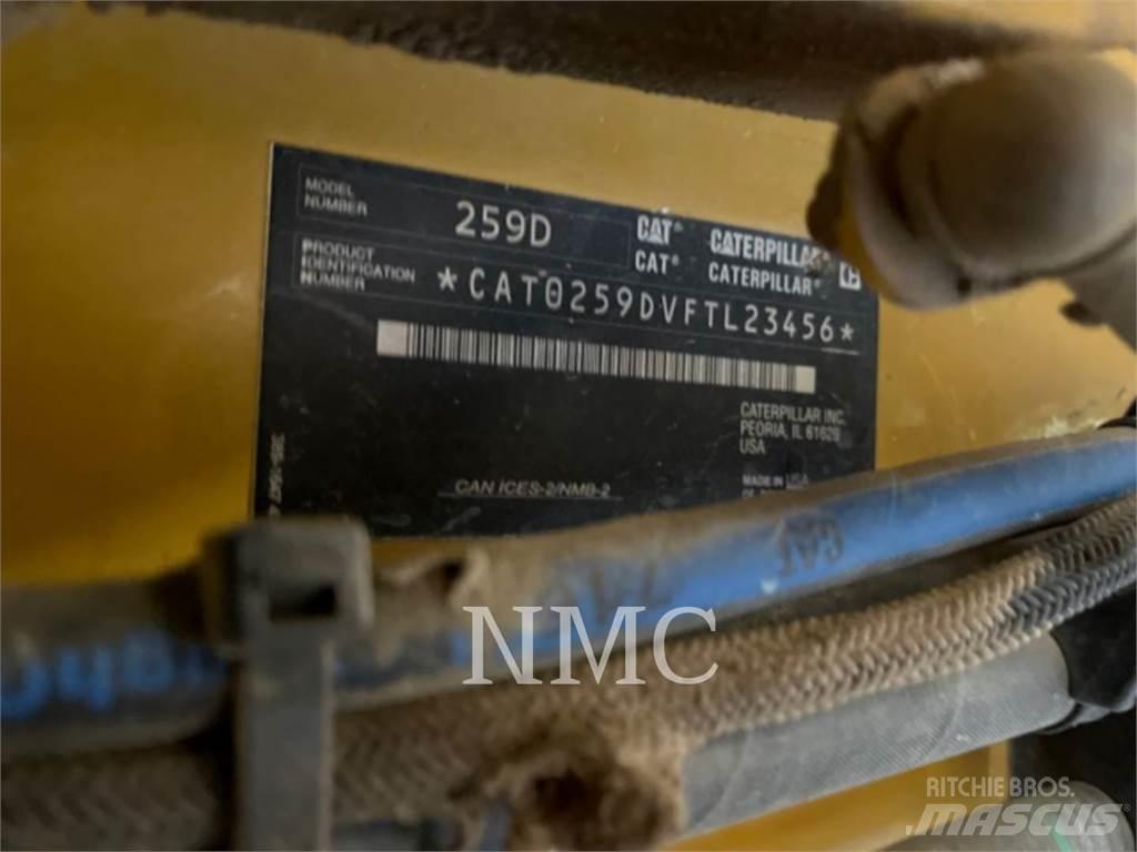 CAT 259D Smykem řízené nakladače