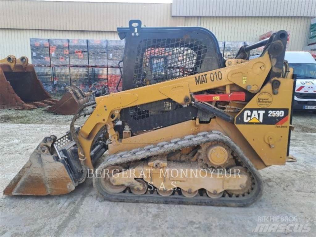 CAT 259D Pásové nakladače