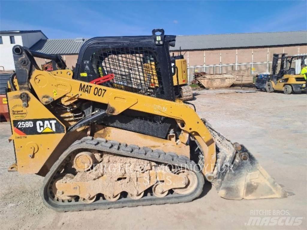 CAT 259D Pásové nakladače