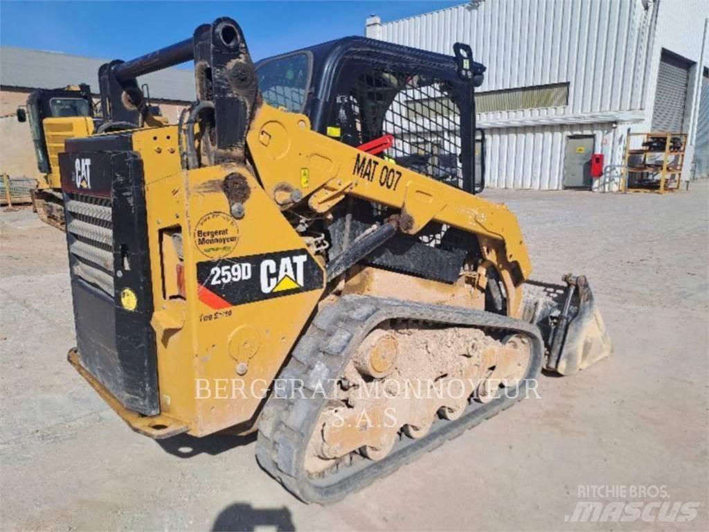 CAT 259D Pásové nakladače