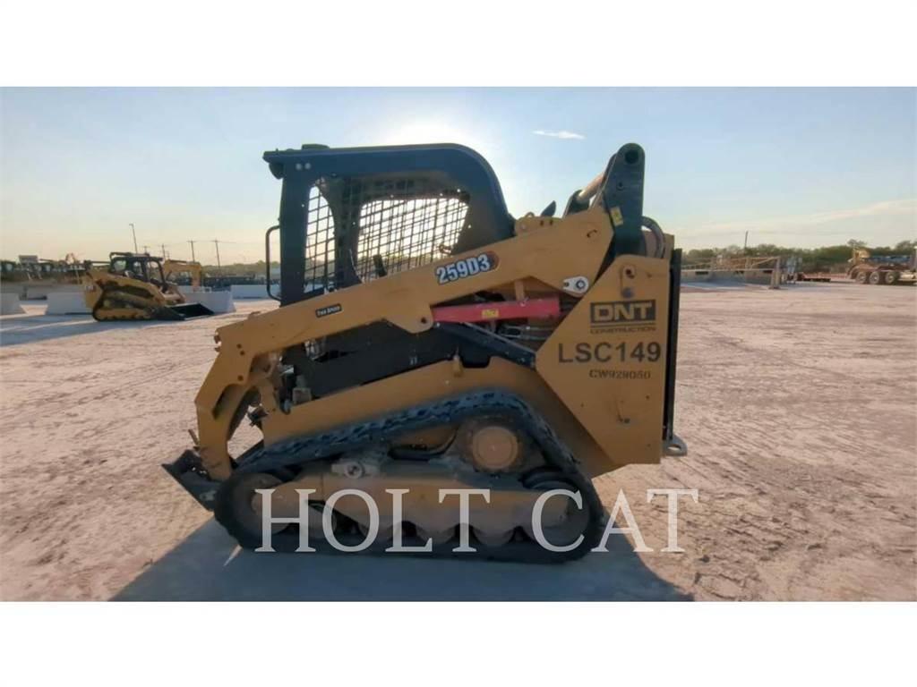 CAT 259D Smykem řízené nakladače
