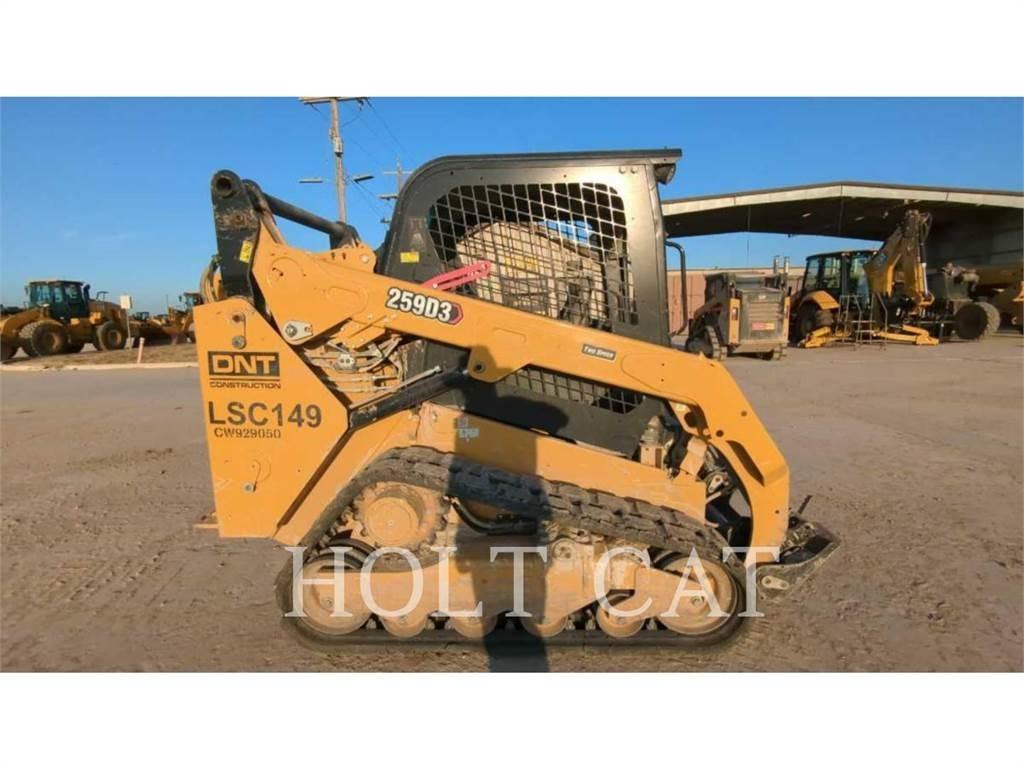 CAT 259D Smykem řízené nakladače