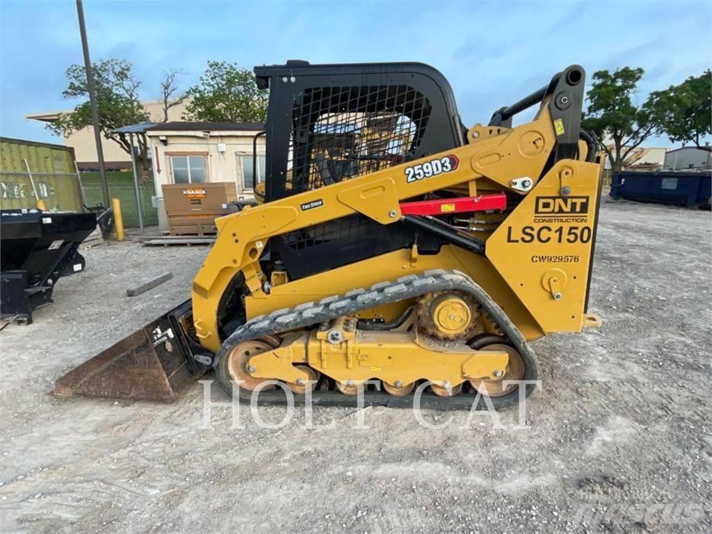 CAT 259D Smykem řízené nakladače