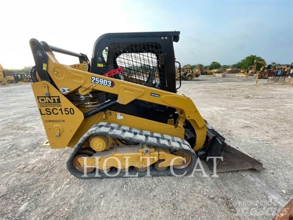 CAT 259D Smykem řízené nakladače