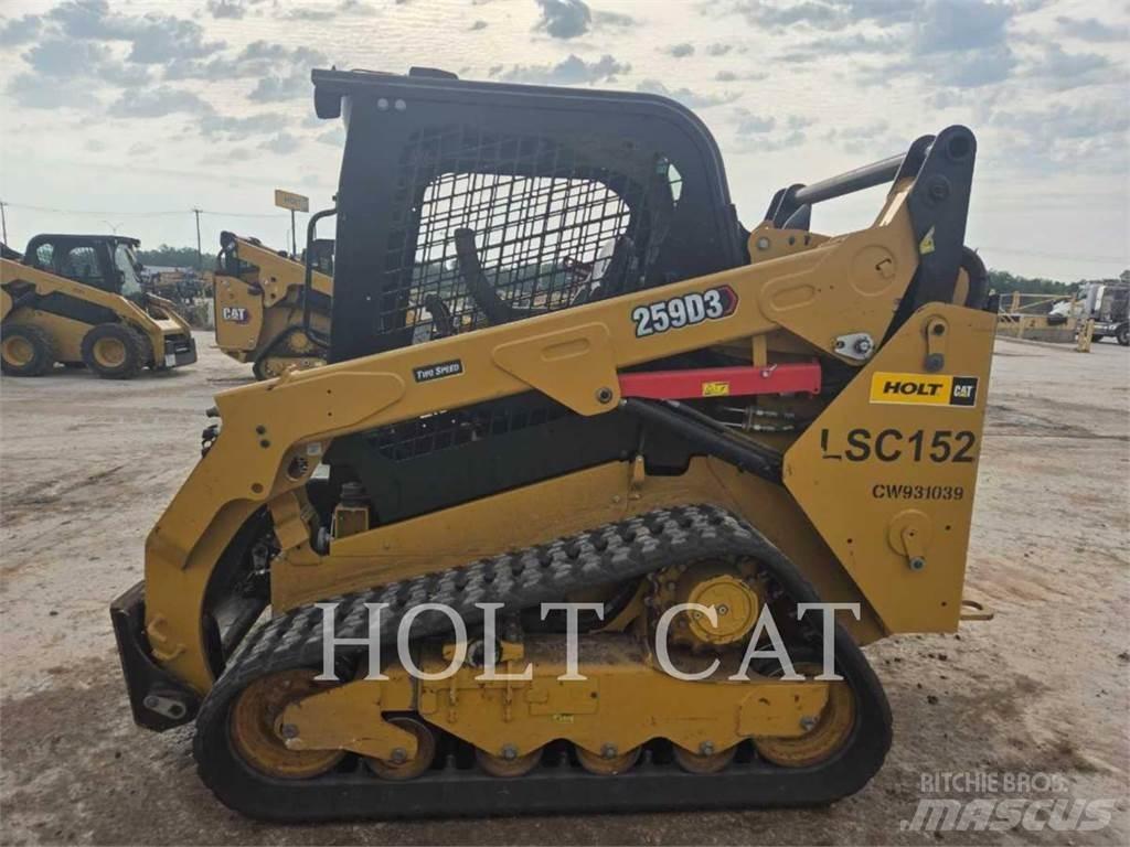 CAT 259D Smykem řízené nakladače