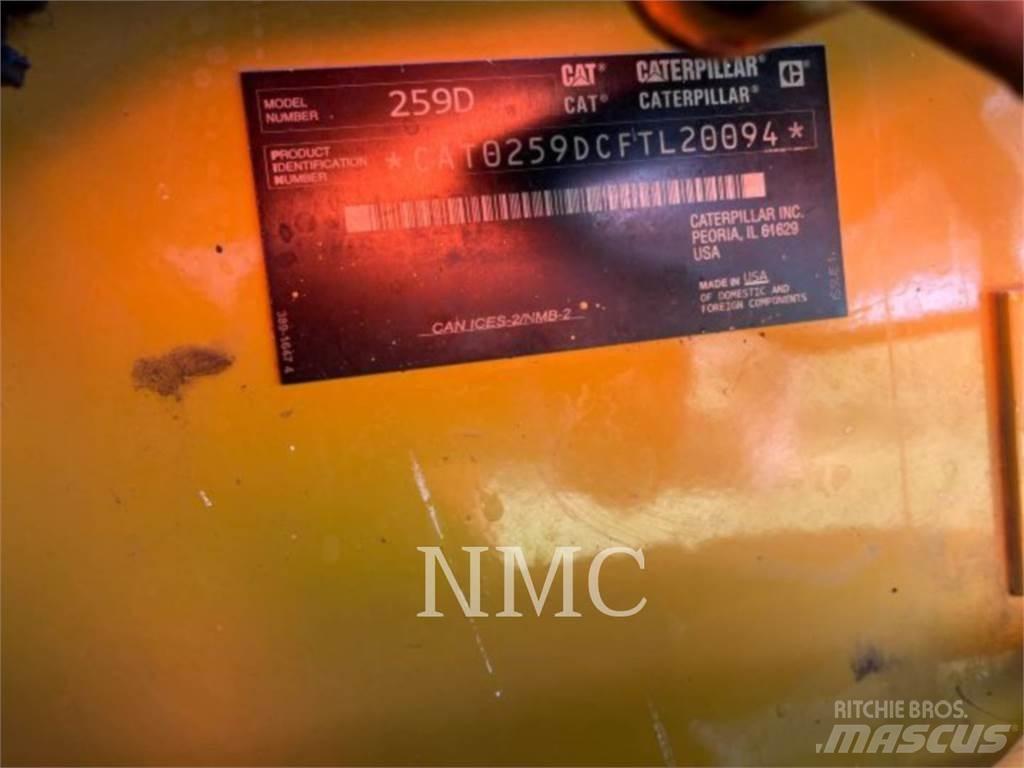 CAT 259D Smykem řízené nakladače
